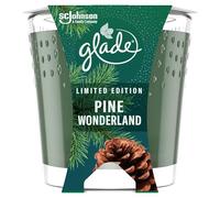 Glade Scented Candle Christmas Scent, Pine Winter Wonderland, Pack of 6, 6 x 129g
