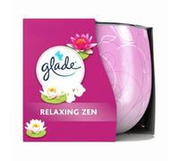 Glade Scented Candle Relaxing Zen 120g x 1 - Long-Lasting 31hr Burn Time - Stress Relief & Relaxation - Floral Fragrance Air Freshener with Welari Thank You Card | (1 Pack)