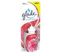 Glade Sense and Spray Refills, Automatic Air Freshener Refills for Home, Cherry and Peony, Pack of 4