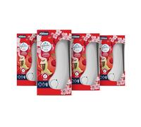Glade Sense & Spray Air Freshener Holders and Refill, Motion Activated Automatic Odour Eliminator for Home, Floral Cherries , Pack of 4, (4 x Holder and 4 x 18 ml Refill)
