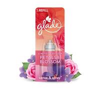 glade Sense & Spray Air Freshener, Motion Activated Automatic Odour Eliminator for Home, Pack of 8 Refills, Petals & Blossom, 18ml