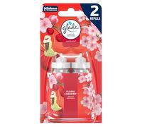 Glade Sense & Spray Air Freshener Refill, Motion Activated Automatic Room Spray and Odour Eliminator for Home, Frosted Floral Cherries, Duo Pack (2 x 18ml)