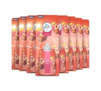 Glade Sense & Spray Air Freshener Refill, Motion Activated Automatic Room Spray and Odour Eliminator for Home, Peach Paradise, Pack of 8 Refills (8 x 18ml)