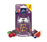 Glade Sense & Spray Air Freshener Refill, Motion Activated Automatic Room Spray and Odour Eliminator for Home, Berry Festive Kiss, Duo Pack (2 x 18ml)