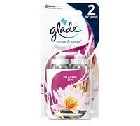 Glade Sense & Spray Dual Charge - Relaxing Zen Fragrance, 2x2 Refills 18 ml (4 Refills)
