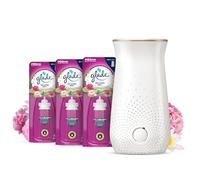 Glade Sense & Spray Holder and Refills, Motion Activated Automatic Room Spray and Odour Eliminator for Home, Relaxing Zen, 1 Holder and 3 Refills (3 x 18ml)