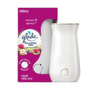 Glade Sense & Spray Air Freshener Holder and Refill, Motion Activated Automatic Odour Eliminator for Home, Relaxing Zen, 1 Holder + 18 ml Refill