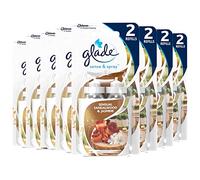 Glade Sense & Spray Air Freshener, Motion Activated Automatic Odour Eliminator for Home, 18 ml Refill, Sandalwood & Jasmine, 16 Refills