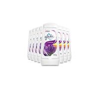 Glade Solid Gel Air Freshener Odour Eliminator for Home Bathroom Lavender Pack of 8 8 x 150g