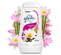 Glade Solid Gel Air Freshener, Odour Eliminator for Home & Bathroom, Relaxing Zen, Pack of 8 (8 x 150g)