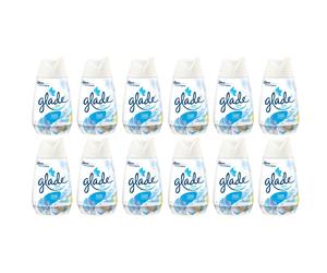 Glade Solid Gel Long-Lasting Air Freshener Pure Clean Linen 150g / Pack Of 12