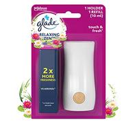 Glade Touch & Fresh Diffuser - Instant Freshness - Eliminates Odours - Infused with Essential Oils - Zen Relaxing - 1 Diffuser + 1 Refill