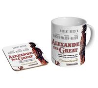 glades Alexander The Great - Ceramic Coffee Mug + Coaster Gift Set