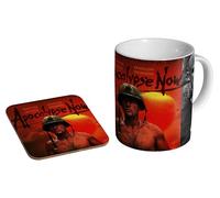 glades Apocalypse Now Marlon Brando Martin Sheen - Ceramic Coffee Mug + Coaster Gift Set
