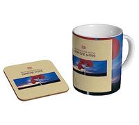 glades Depeche Mode Music for The Masses - Ceramic Coffee Mug + Coaster Gift Set