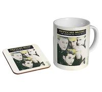 glades Depeche Mode The Singles 81-85 Photo - Ceramic Coffee Mug + Coaster Gift Set