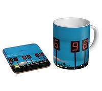 glades Depeche Mode The Singles 86-98 - Ceramic Coffee Mug + Coaster Gift Set