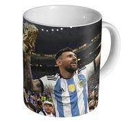 Glades Lionel Messi Argentina World Cup Champion - Ceramic 11oz Tea Coffee Mug/Cup