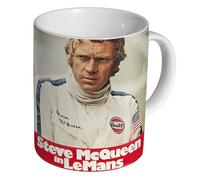 Glades Steve McQueen Le Mans - Ceramic 11oz Tea Coffee Mug/Cup