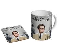 glades to Kill A Mockingbird Poster - Ceramic Coffee Mug + Coaster Gift Set