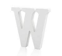 GLADFRESIT 1 Pcs Decorative Wood Letters for Crafts, Standing Alphabet Letters for Children, Baby Name, Wedding, Birthday Party, Home Wall Decoration 4"