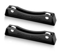 GLADFRESIT 2Pcs 3D Printer Spool Holder, Bearing Design Plastic Filament Spool Holder Fits All PLA/ABS/TPU/Other 3D Printing Materials (Black)