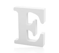 GLADFRESIT Decorative Wood Letters for Crafts, Standing Alphabet Letters for Children, Baby Name, Wedding, Birthday Party, Home Wall Decoration 4"