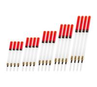 GLADFRESIT Fishing Floats Set 20PCS Plastic Fishing Floats Bobbers Accessories Fishing Tackle Floats for Outdoor Freshwater Saltwater Fishing (5 Size)