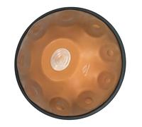 GLADFRESIT Master Series handpan,Purple, 440Hz, 22 inches, 9 notes, D minor Kurd, with backpack, stand, course, cleaning cloth, tuning blow, and woven rope. (Master Series Purple) (Master Series Gold)