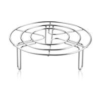 GLADFRESIT Round Air Fryer Rack,Stainless Steel Multi-Purpose Cooking Rack for Cooling, Steaming, and More,19CM