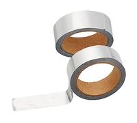 GLADFRESIT Silvery Foil Washi Tape Solid,Decorative Masking Tape for DIY Crafts and Gift Wrapping
