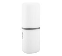 GLADFRESIT Toothbrush Travel Case,Multi-Function Portable Toothbrush Cover (White)