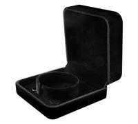 GLADFRESIT Velvet Bracelet Box Black Bangle Gift Boxes Jewelry Display Case Storage for Wedding Women Mom Presents Birthday