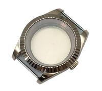 Gladiaond 1pc 36mm/40mm 316 Steel Rose Gold Watch Cases Sapphire Glass Crown Journal Case Mod For Nh34 Nh35 Nh36 Nh38 Eta 2824 Movement(Watch case 5,36mm Eta 2824)