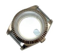 Gladiaond 1pc 36mm/40mm 316 Steel Rose Gold Watch Cases Sapphire Glass Crown Journal Case Mod For Nh34 Nh35 Nh36 Nh38 Eta 2824 Movement(Watch case 2,36mm nh35 nh36 nh38)