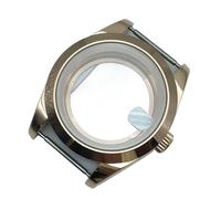 Gladiaond 1pc 36mm/40mm 316 Steel Rose Gold Watch Cases Sapphire Glass Crown Journal Case Mod For Nh34 Nh35 Nh36 Nh38 Eta 2824 Movement(Watch case 11,40mm nh35 nh36 nh38)