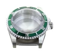 Gladiaond 1pc 38mm Vintage Watch Case Dome Acrylic Glass 10ATM Waterproof For NH35 NH36 NH38 NH34 Movement 28.5mm Dial Retro Submariner(Solid cover Case 4)