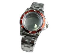Gladiaond 1pc 39.5mm Watch Retro Shell Dome Glass Fits The Movement for NH35A/36/34 Case with Bandwidth 20MM Strap Accessories(A16)