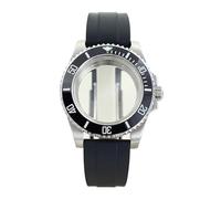 Gladiaond 1pc 40mm 200M Waterproof Diver Watch Case Sapphire Glass For 2824 Movement Oyster Strap(NO. 70)