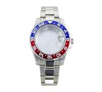 Gladiaond 1pc 40mm 200M Waterproof Diver Watch Case Sapphire Glass For Miyota8215 Movement Oyster Strap(NO. 19)