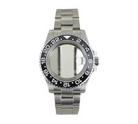 Gladiaond 1pc 40mm 200M Waterproof Diver Watch Case Sapphire Glass For Miyota8215 Movement Oyster Strap(NO. 5)