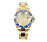 Gladiaond 1pc 40mm 20ATM Diver Watch Case Accessories Sapphire Glass For Eta2824 Movement Oyster Bracelet(NO.51 Solid Back B)