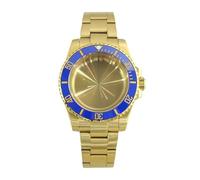 Gladiaond 1pc 40mm 20ATM Diver Watch Case Accessories Sapphire Glass For NH35 NH36 NH34/38 Movement Oyster Bracelet(NO.9 Solid Back B)