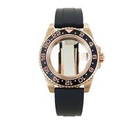 Gladiaond 1pc 40mm Rose Gold Watch Case For Eta2824 PT5000 Automatic Movement Jubilee Stainless Steel(NO.45)