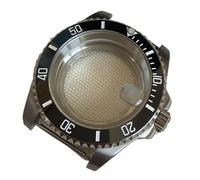 Gladiaond 1pc 40mm Stainless Steel Watch Case Ceramic Insertion Ring For Nh34 Nh35 Nh36 Nh38 Movement For 28.5mm Dial(Watch case 3,Miyouta 8215)