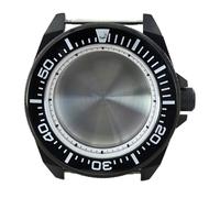 Gladiaond 1pc 43.8mm Watch Case Sapphire Crystal 100M Waterproof for NH35 NH36 NH34/38 Movement 28.5mm Dial(White Chapter Ring 3)