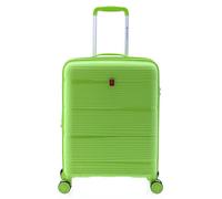 Gladiator 0800 4 wheels Cabin trolley 55 cm with expansion pleat green