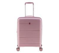 Gladiator 0800 4 wheels Cabin trolley 55 cm with expansion pleat pink