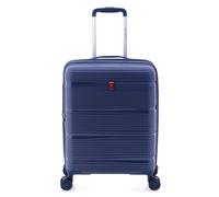 Gladiator 0800 4 wheels Trolley 55 cm with expansion pleat blue