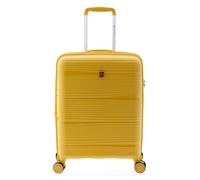 Gladiator 0800 4 wheels Trolley 55 cm with expansion pleat yellow